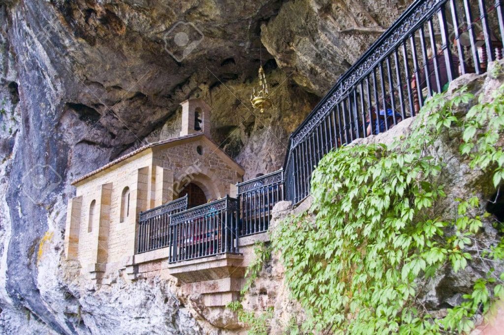 Holy Cave of Covadonga, Asturias, Spain