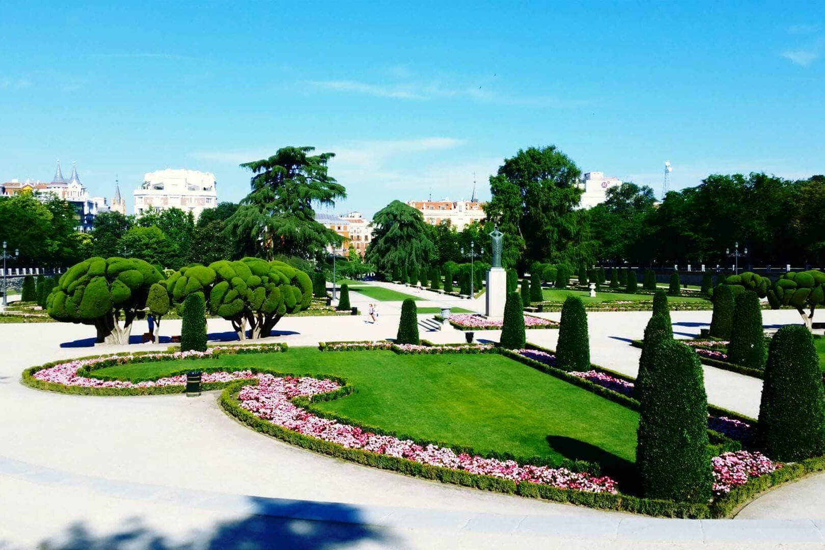 View of Parque del Retiro
