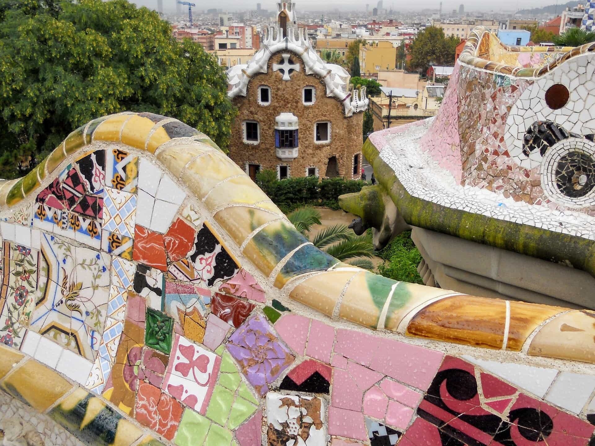 Park Guell, student trip to Barcelona