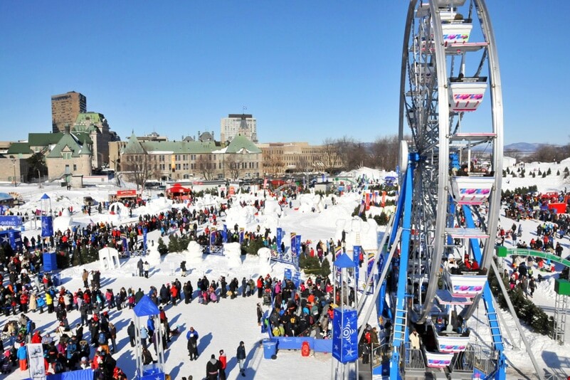 Quebec winter carnaval school trip