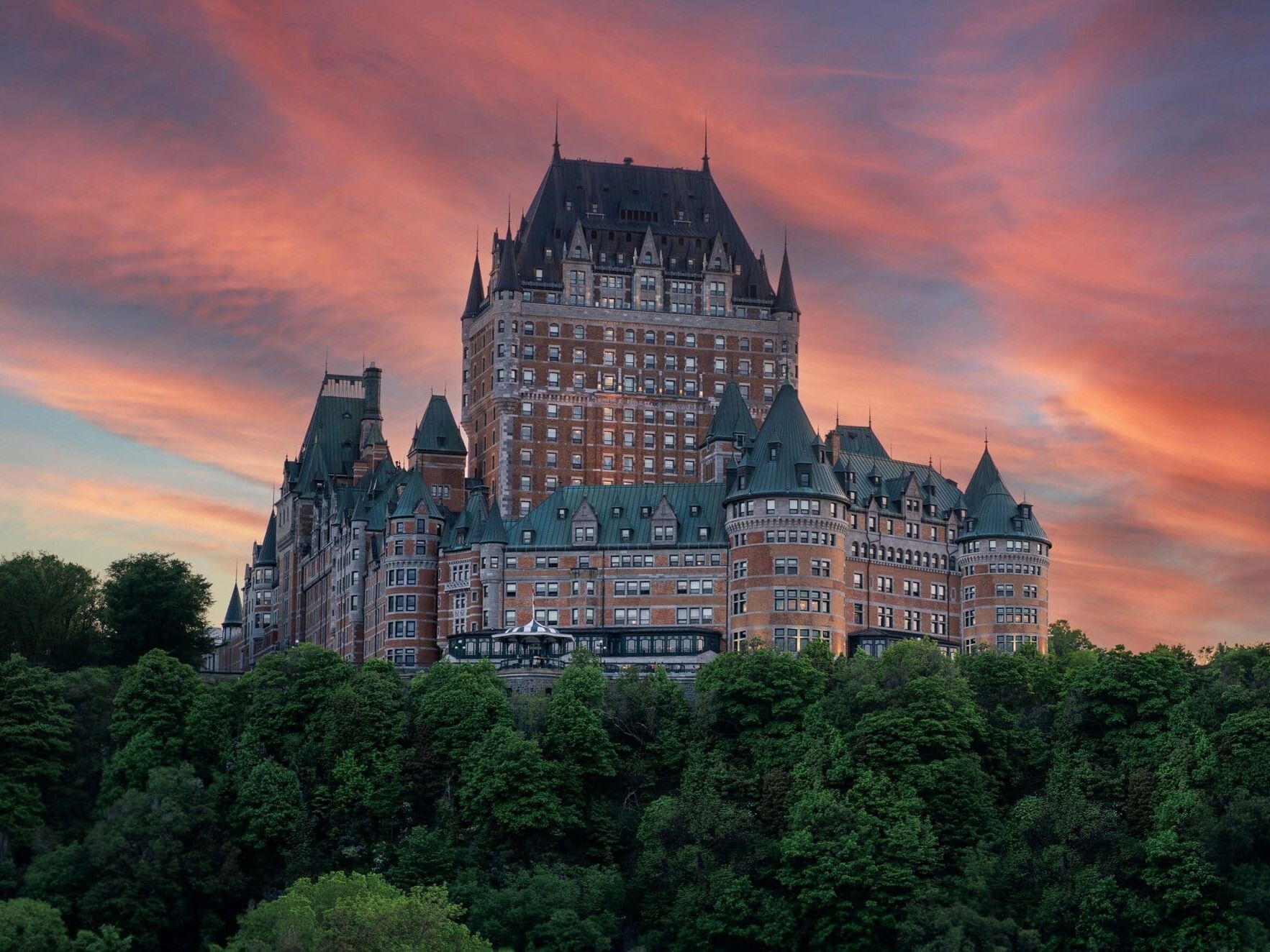 Le chateau Frontenac - Quebec