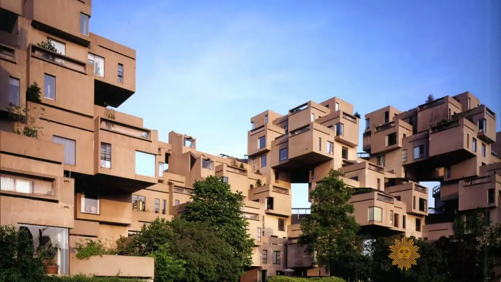 Habitat 67 on the Montreal waterfront is one of the most iconic works of Brutalist architecture in the world, designed by Moshe Safdie for Expo 67