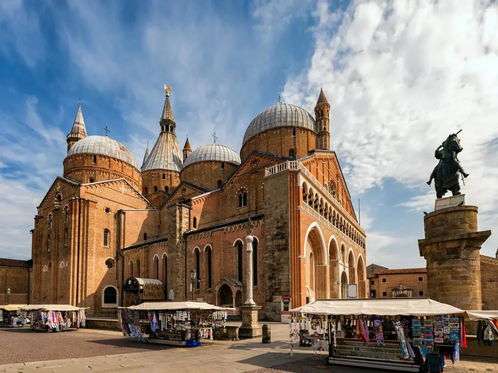 The Basilica of Saint Anthony in Padua, a pilgrimage site of global significance and one of Italy's finest examples of medieval religious architecture
