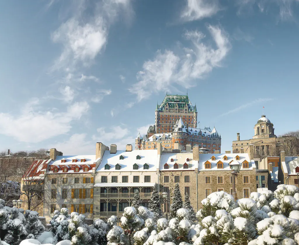 Place Royale in Old Quebec City is the birthplace of French civilization in North America, its stone buildings and church unchanged for centuries