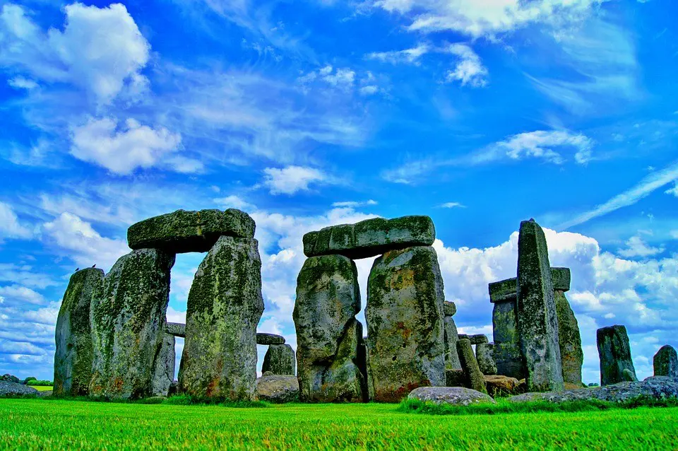 Stonehenge on Salisbury Plain in Wiltshire, one of the world's most mysterious and enduring prehistoric monuments