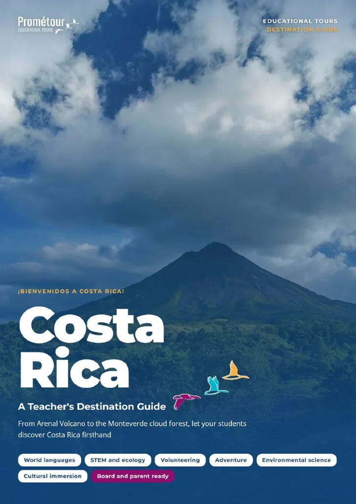 Page 1 of the Costa Rica Teacher Guide