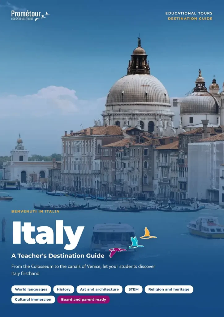 Page 1 of the Italy Teacher Guide